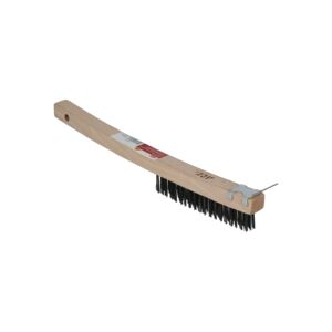 WIRE BRUSH 13.75" WOOD BEECH SCRAPER ACE WIRE BRUSH 13.75" WOOD BEECH SCRAPER ACE